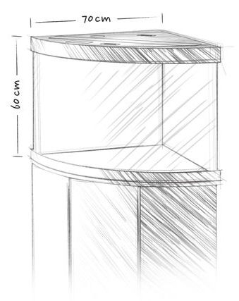 Trigon 190 LED czarny Trigon 190 LED czarny