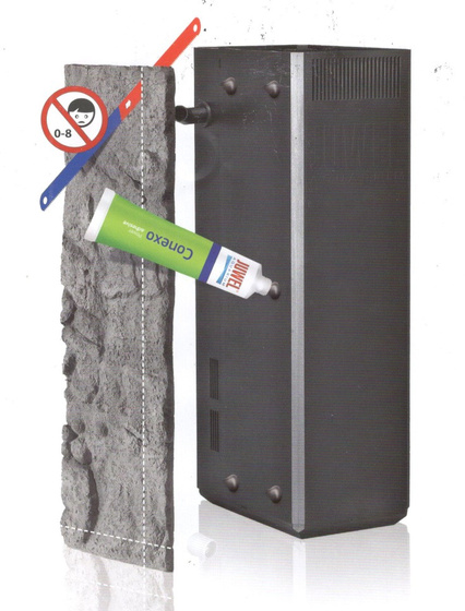 Dekoracyjna osłona filtra Juwel Stone Granite (granit)