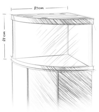 Akwarium Juwel Trigon 350 LED białe