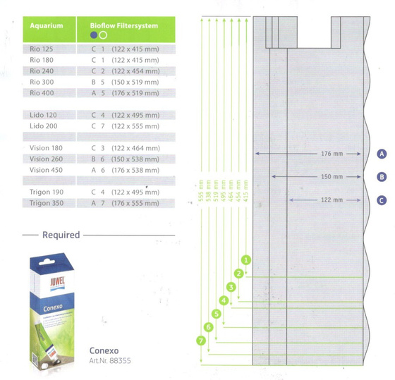 Dekoracyjna osłona filtra Juwel Stone Granite (granit)