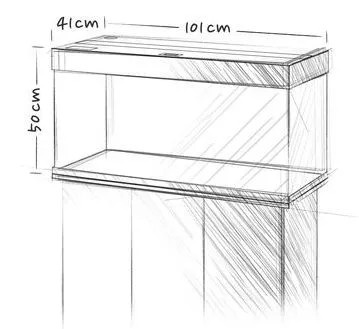 Akwarium Juwel Rio 180 LED białe
