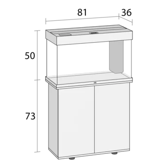 Akwarium Juwel Rio 125 LED białe