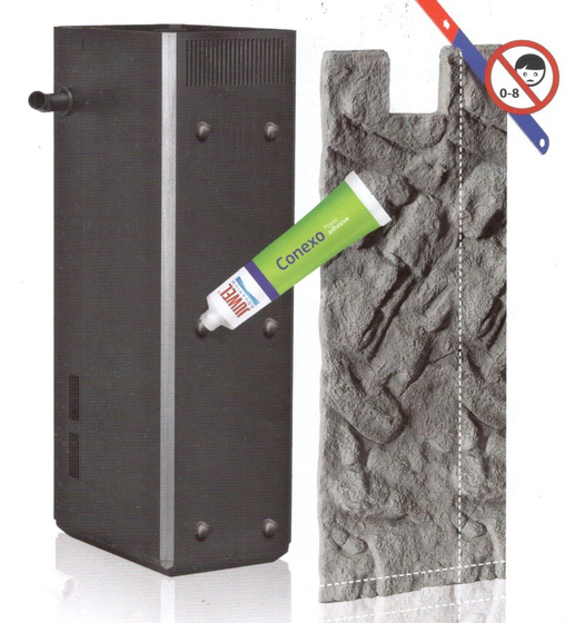 Dekoracyjna osłona filtra Juwel Stone Clay (glina)